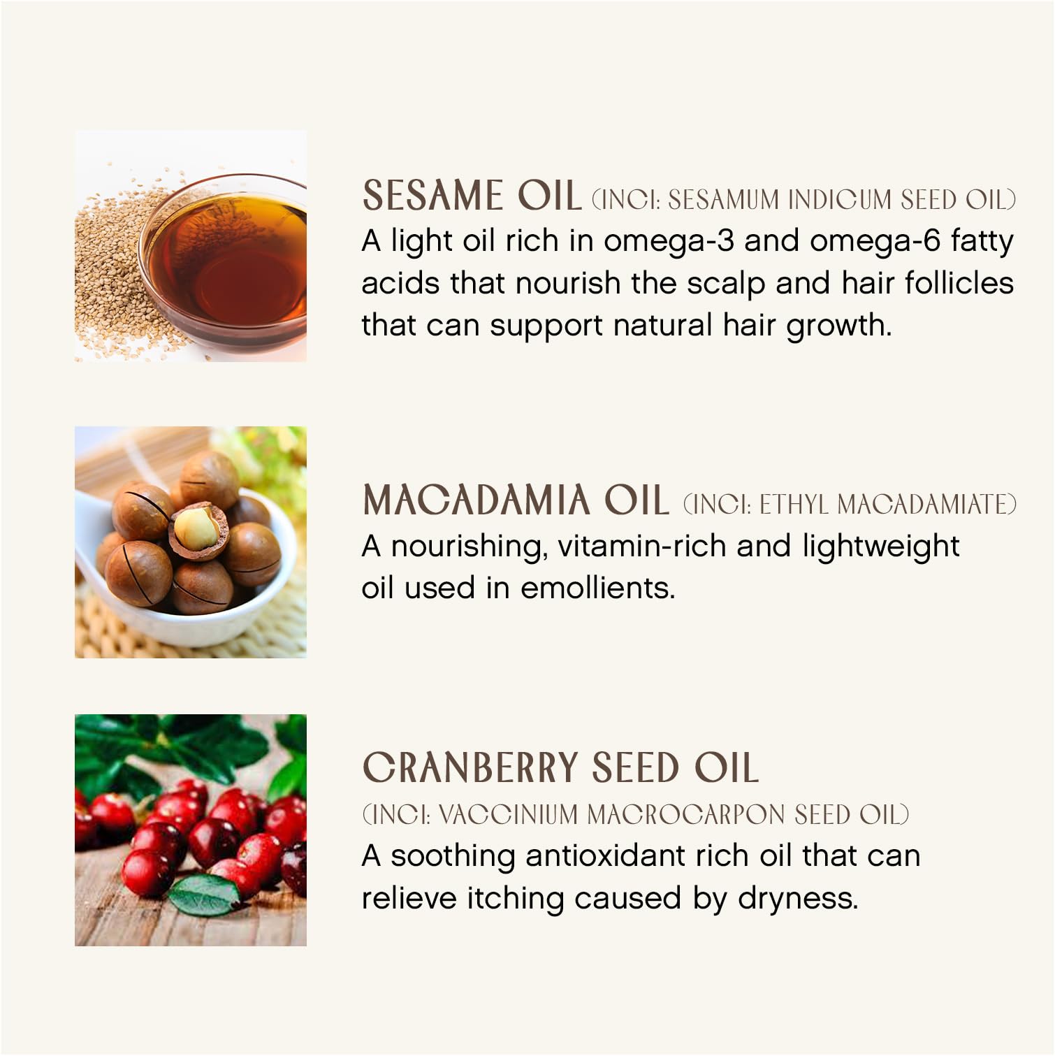 INNERSENSE I Create Shine Serum: ingredientes naturales y orgánicos para cabello sano.