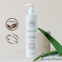 INNERSENSE aceite de semillas de calabaza preserva el color y la vitalidad del cabello.