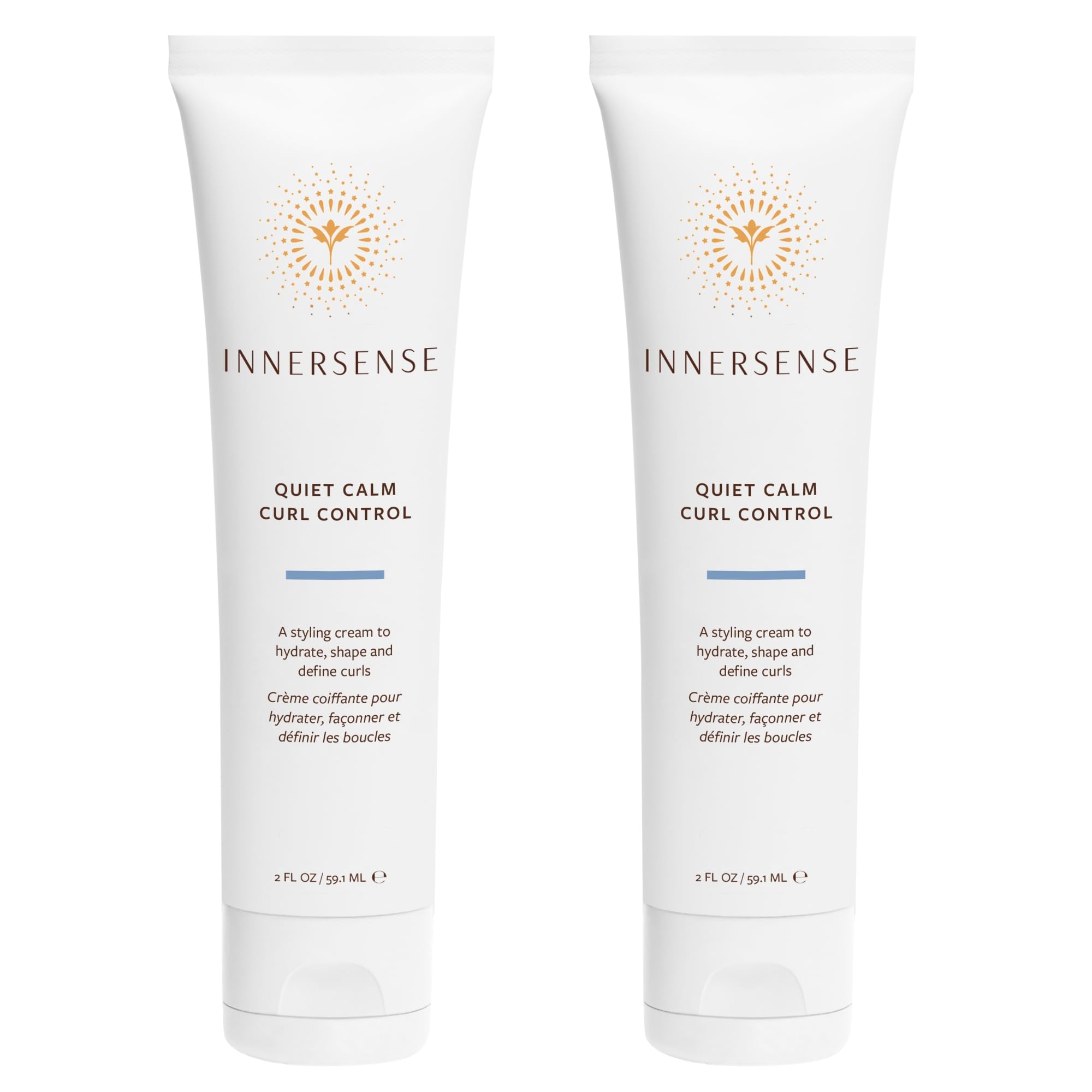 INNERSENSE Organic Beauty, botella de crema para rizos, hidratación para definir rizos