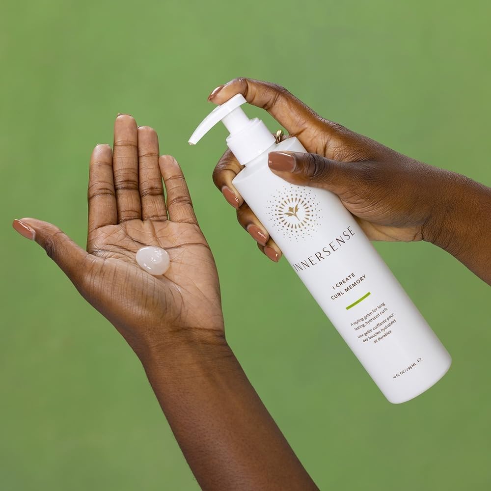 INNERSENSE I Create Curl Memory Gel extracto de bambú para fijación flexible