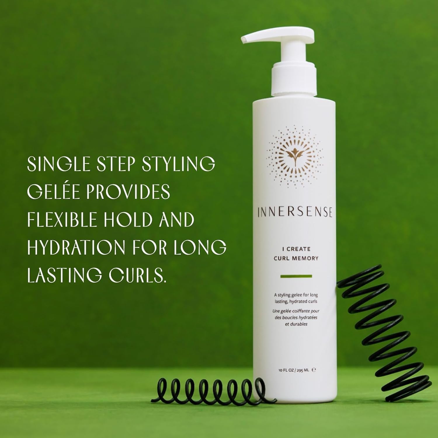 INNERSENSE I Create Curl Memory Gel textura nutritiva de aplicación suave