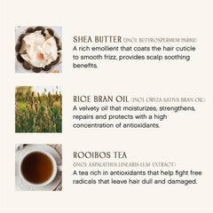 Manteca de karité y rooibos entre los ingredientes, nutrición capilar