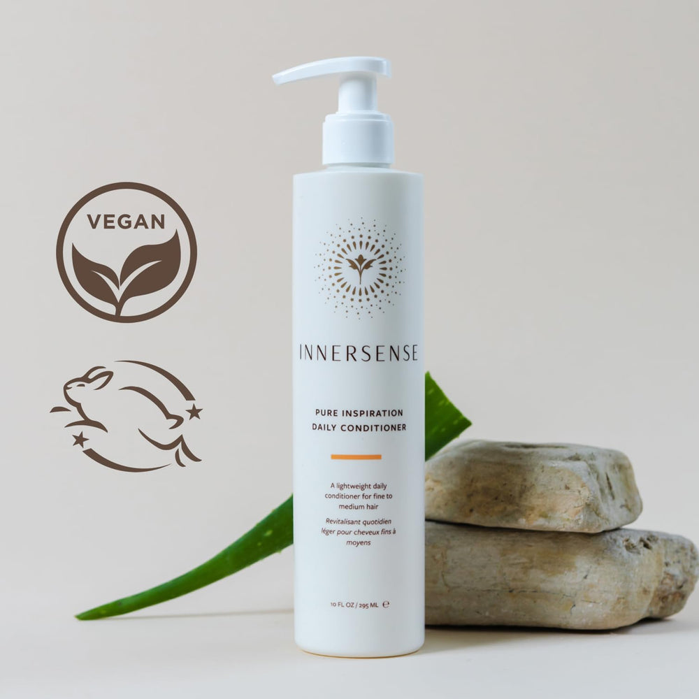 INNERSENSE Acondicionador Diario, ingredientes orgánicos para cuidar el cabello diariamente.