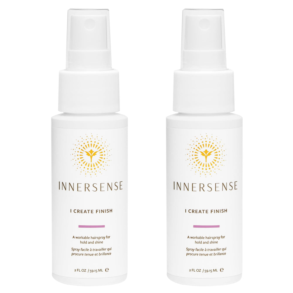 INNERSENSE spray acabado sin propelante: fijación media y brillo natural.