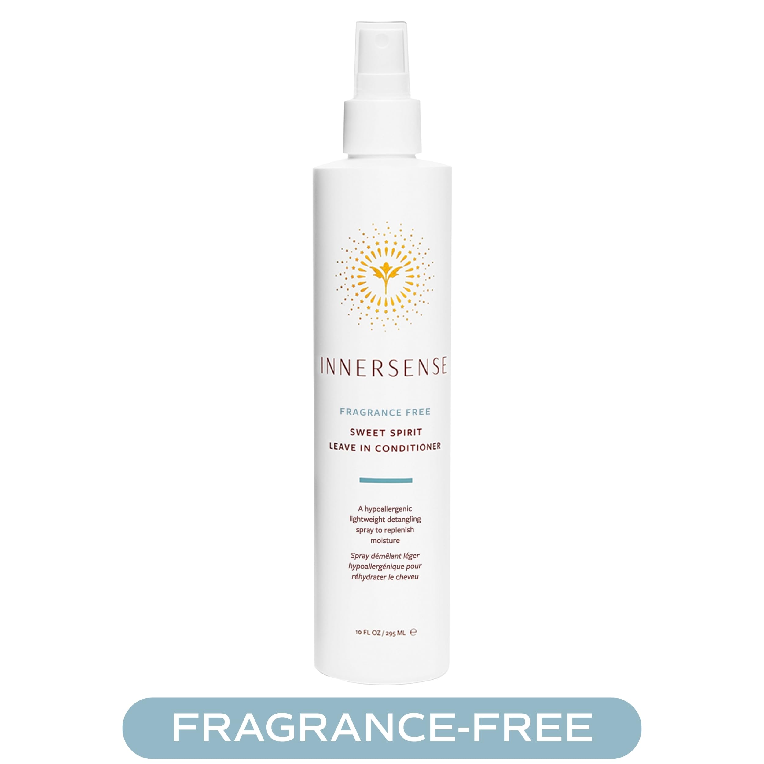 INNERSENSE Sweet Spirit, aplicacion sin fragancia, hidrata suavemente sin peso.