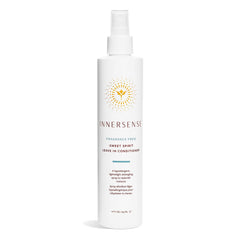 INNERSENSE Sweet Spirit, botella desenredante, mejora la manejabilidad del cabello sin fragancias.
