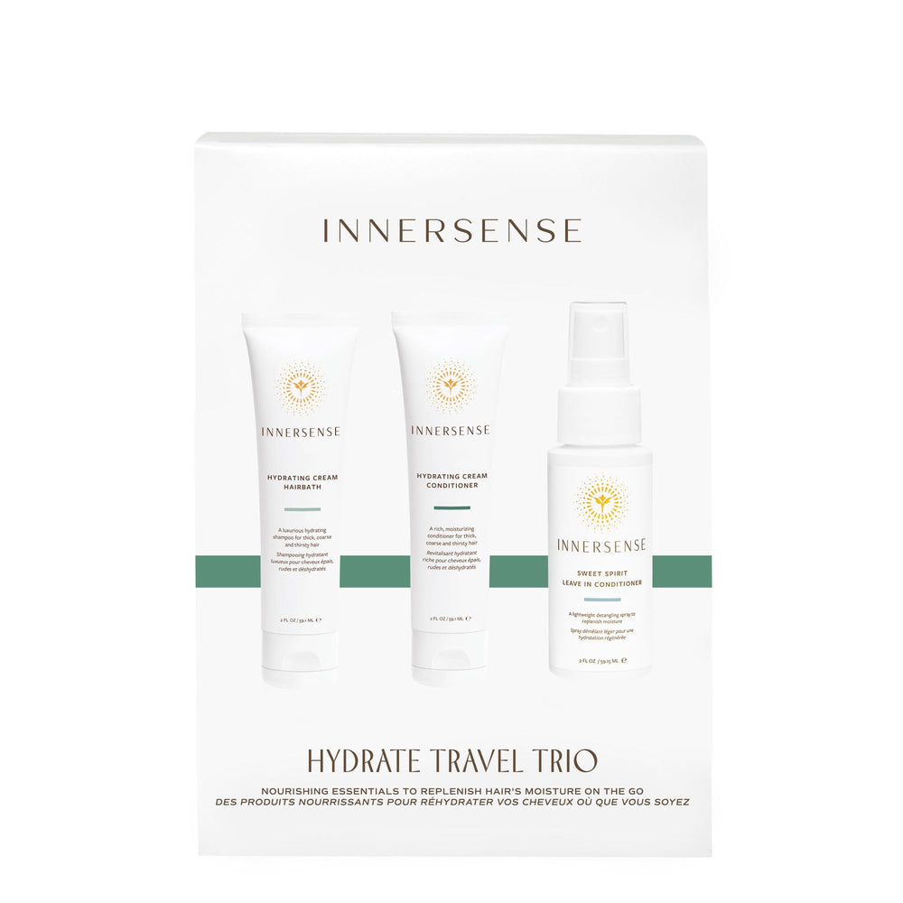 INNERSENSE Uso diario: cabello grueso suave en casa y durante viajes.