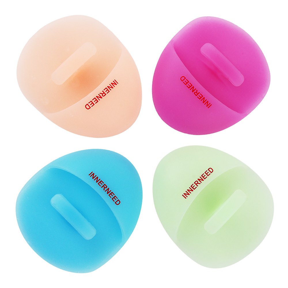 INNERNEED brocha de silicona suave para limpieza facial y cuidado diario