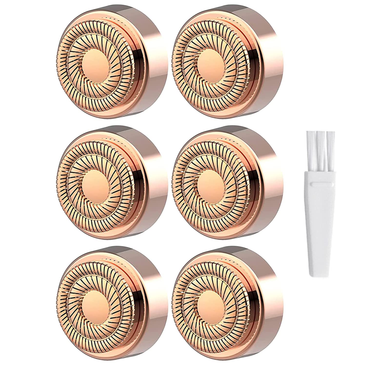 Innobeaut Gen2: cabeza de repuesto de doble anillo para afeitado 360° suave en la cara
