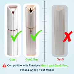 Innobeaut Gen2: cabeza de repuesto 3D mejorada para deslizamiento cómodo diario