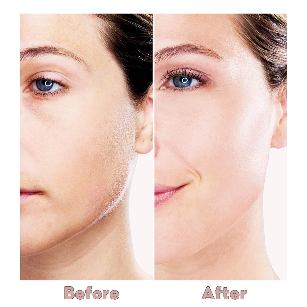 Innobeaut uso seguro en labios, barbilla y brazos con piel suave.