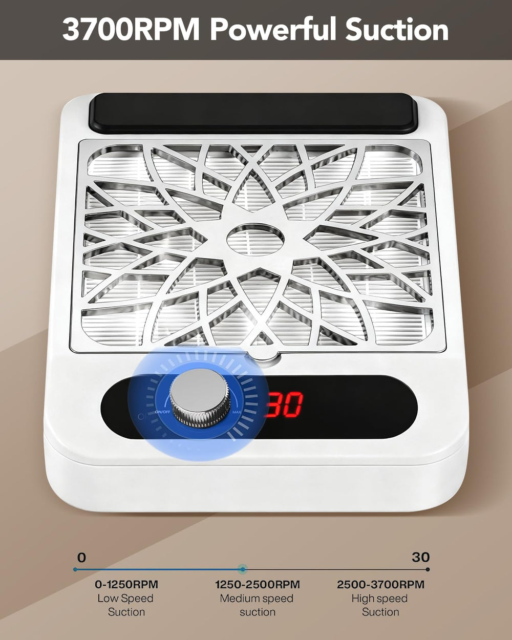 Innoworld control de velocidad de 30 niveles para precisión