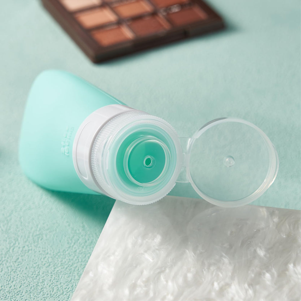 Juego de 4 botellas INSFIT silicona, colores distintos para diferenciar líquidos