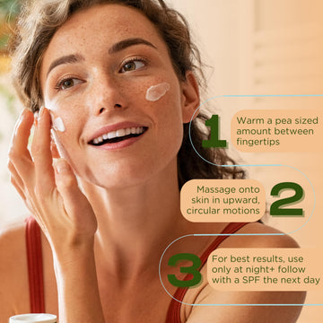 InstaNatural green tree extract ingredient illustration highlights natural botanicals.