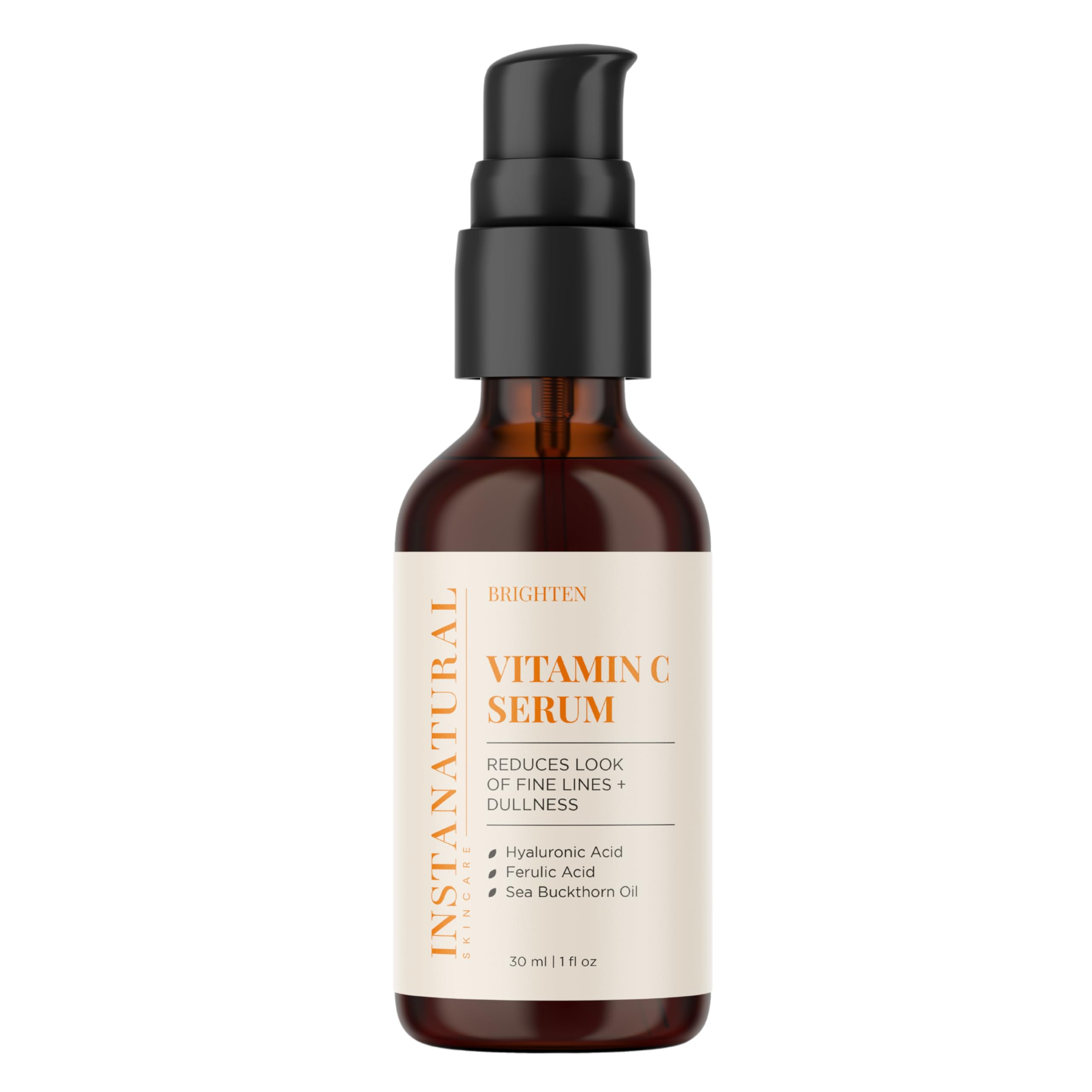 InstaNatural Serum Vitamina C, dispensador, ideal para aplicación precisa y suave