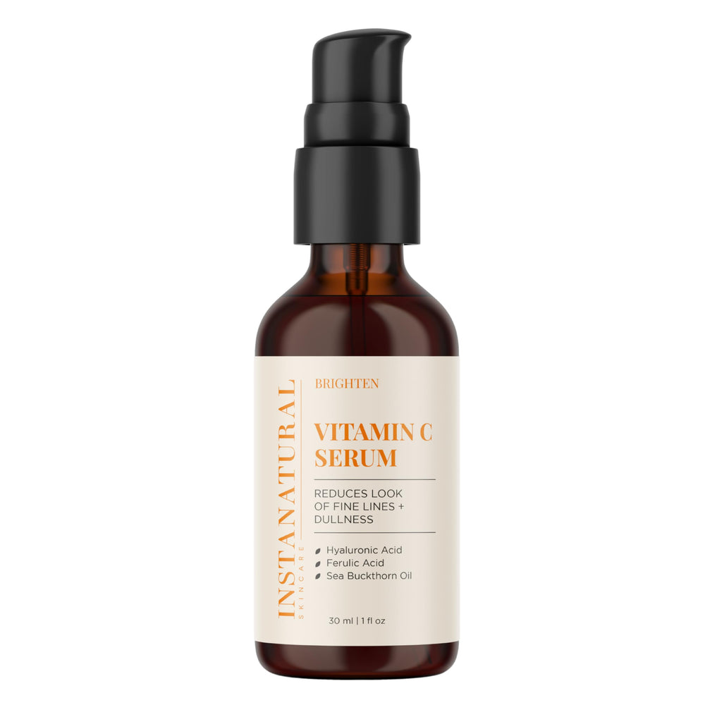 InstaNatural Serum Vitamina C, dispensador, ideal para aplicación precisa y suave