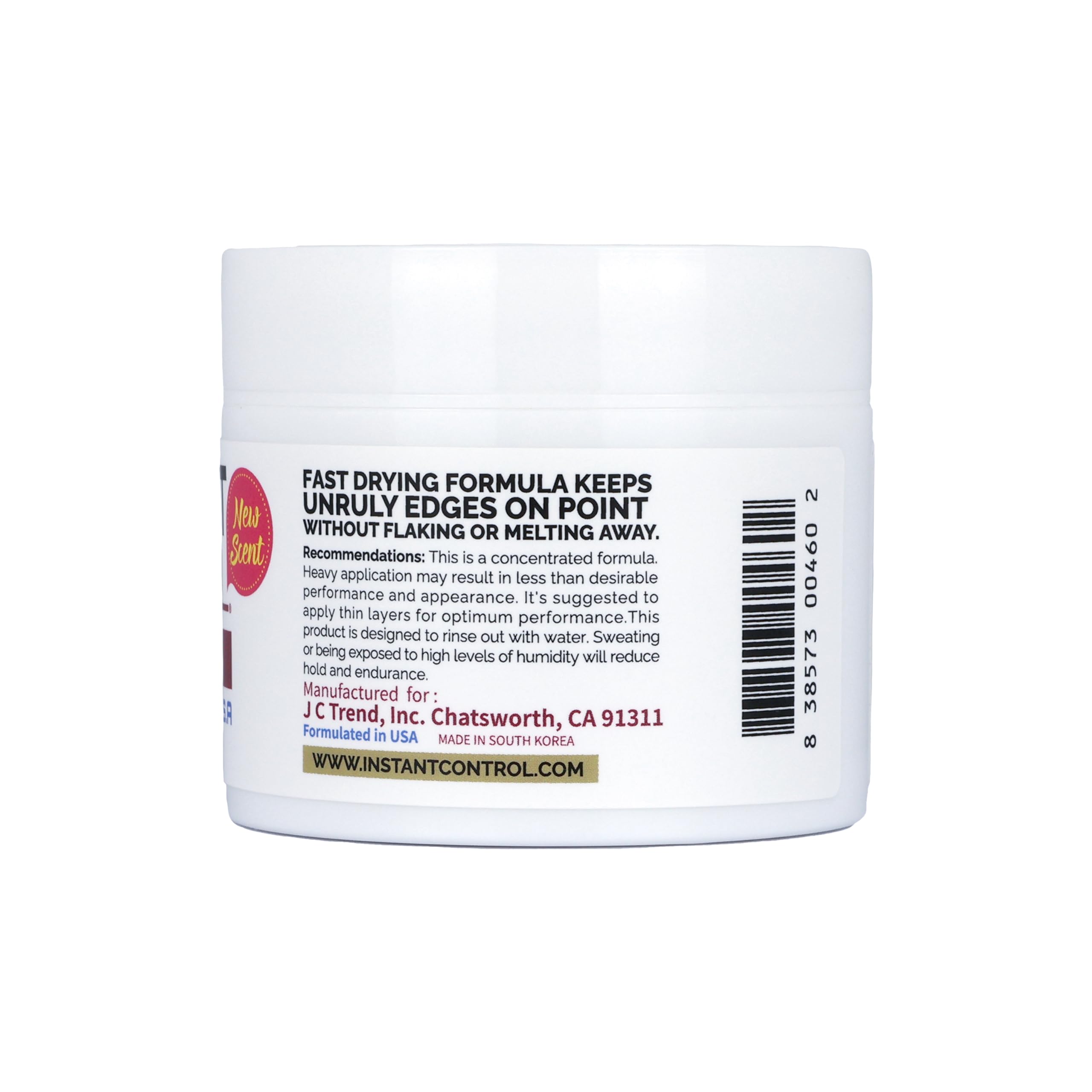 Instant Control Edge & Braid Gel facilita peinados con trenzas definidas.