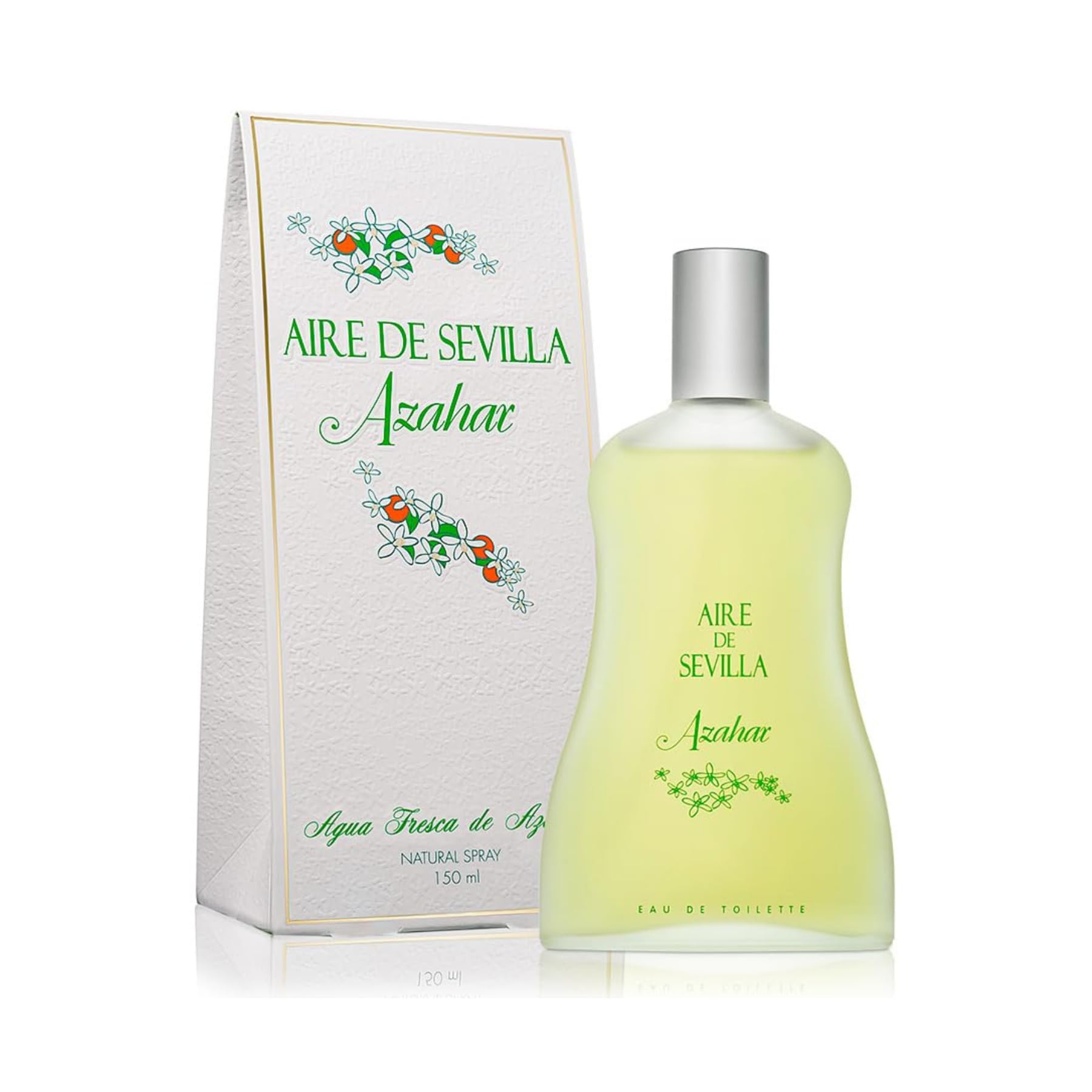 Aire de Sevilla, botella elegante para uso diario, producto de Instituto Español.