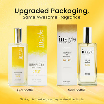 InStyle Fragrances Daisy-inspired EDT with 3-5 hour presence