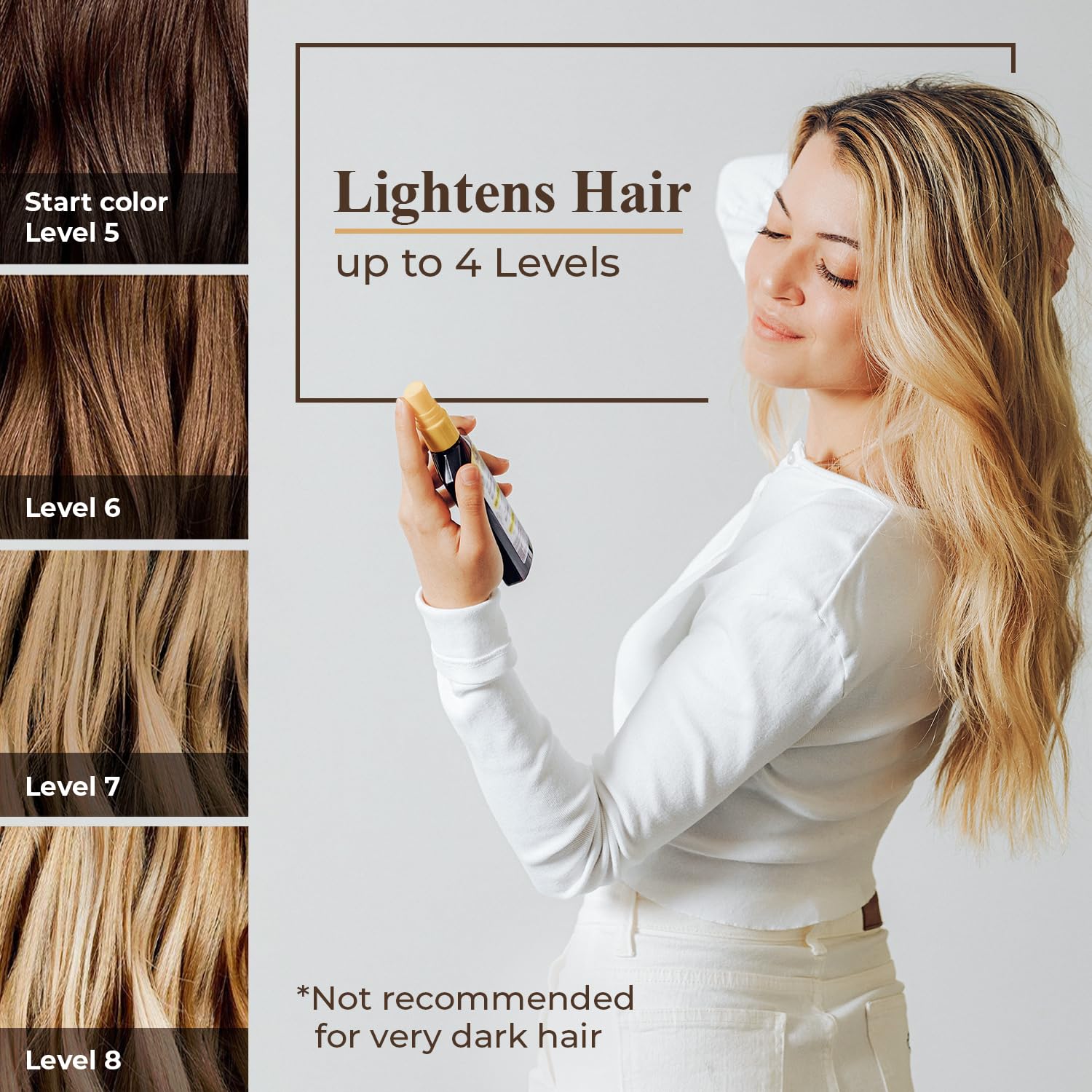 Cheveux blonds Avant-Après avec Intea, effet progressif et durable