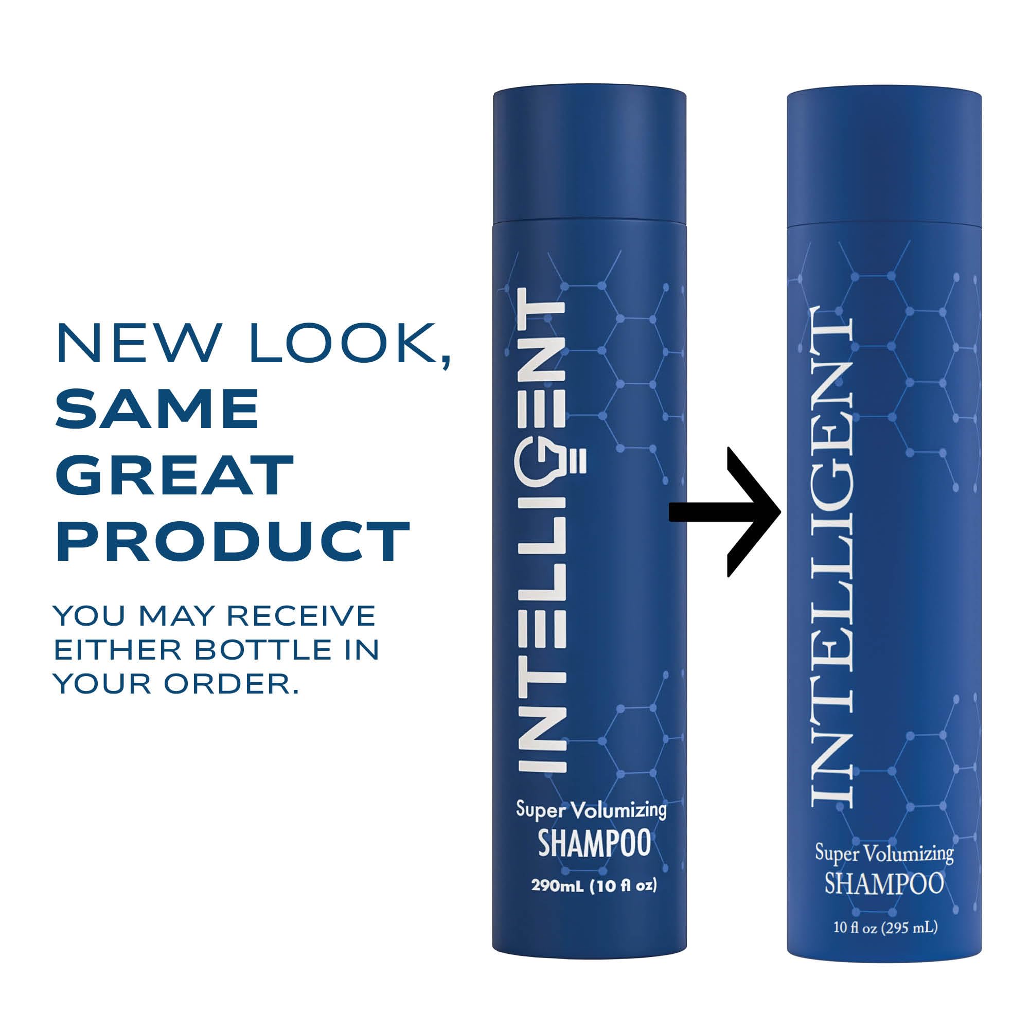Intelligent Shop Shampoo texture crémeuse offre un soin léger et démêle rapidement les cheveux.