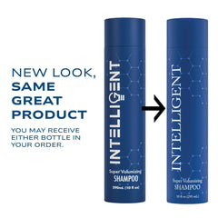 Intelligent Shop Shampoo texture crémeuse offre un soin léger et démêle rapidement les cheveux.