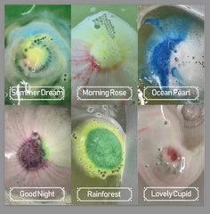 INTEYE Bombas de baño colores vibrantes, experiencia sensorial.