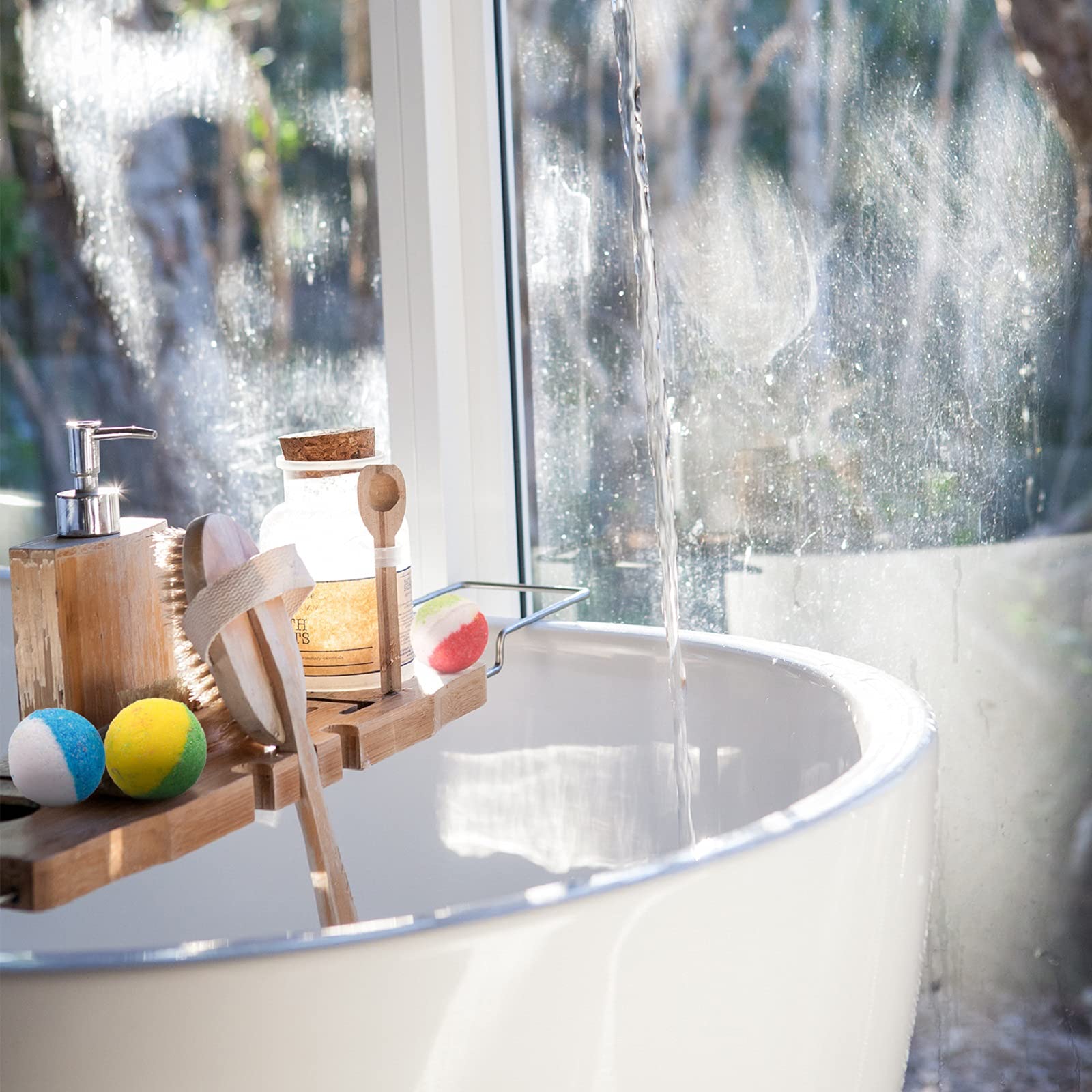 INTEYE Bombas de baño fórmula orgánica para cuidado suave de la piel.