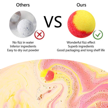 INTEYE Bombas de Baño Rose Quartz: brillo romántico y piel suave
