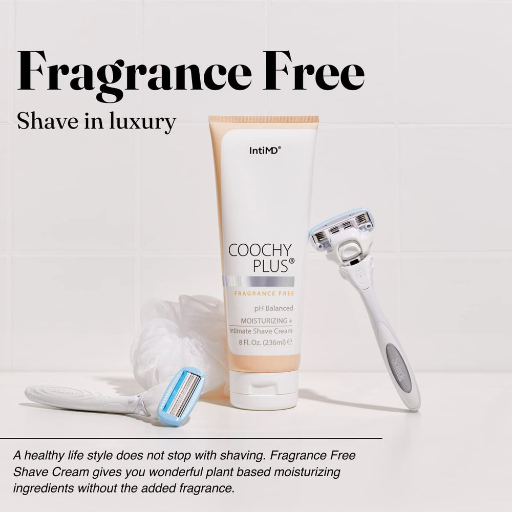 Previene irritaciones y pelos encarnados en áreas íntimas con IntiMD Coochy Plus.