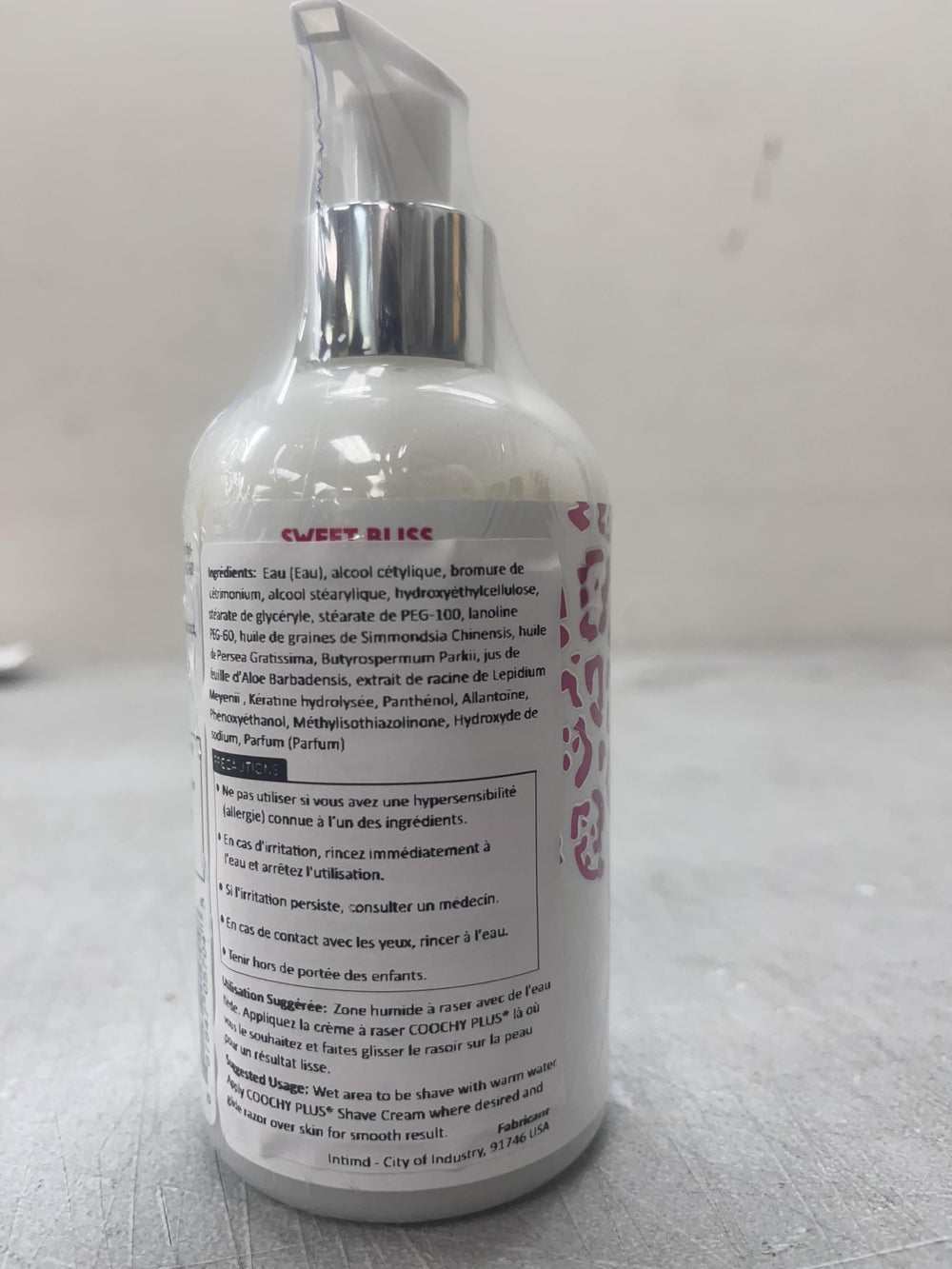 IntiMD Coochy Plus envase 8.5 oz, ideal para uso diario en zonas íntimas.