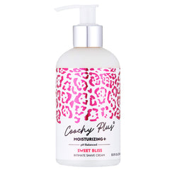 IntiMD Coochy Plus crema íntima, envase de 8.5 oz, deslizamiento suave para áreas sensibles.