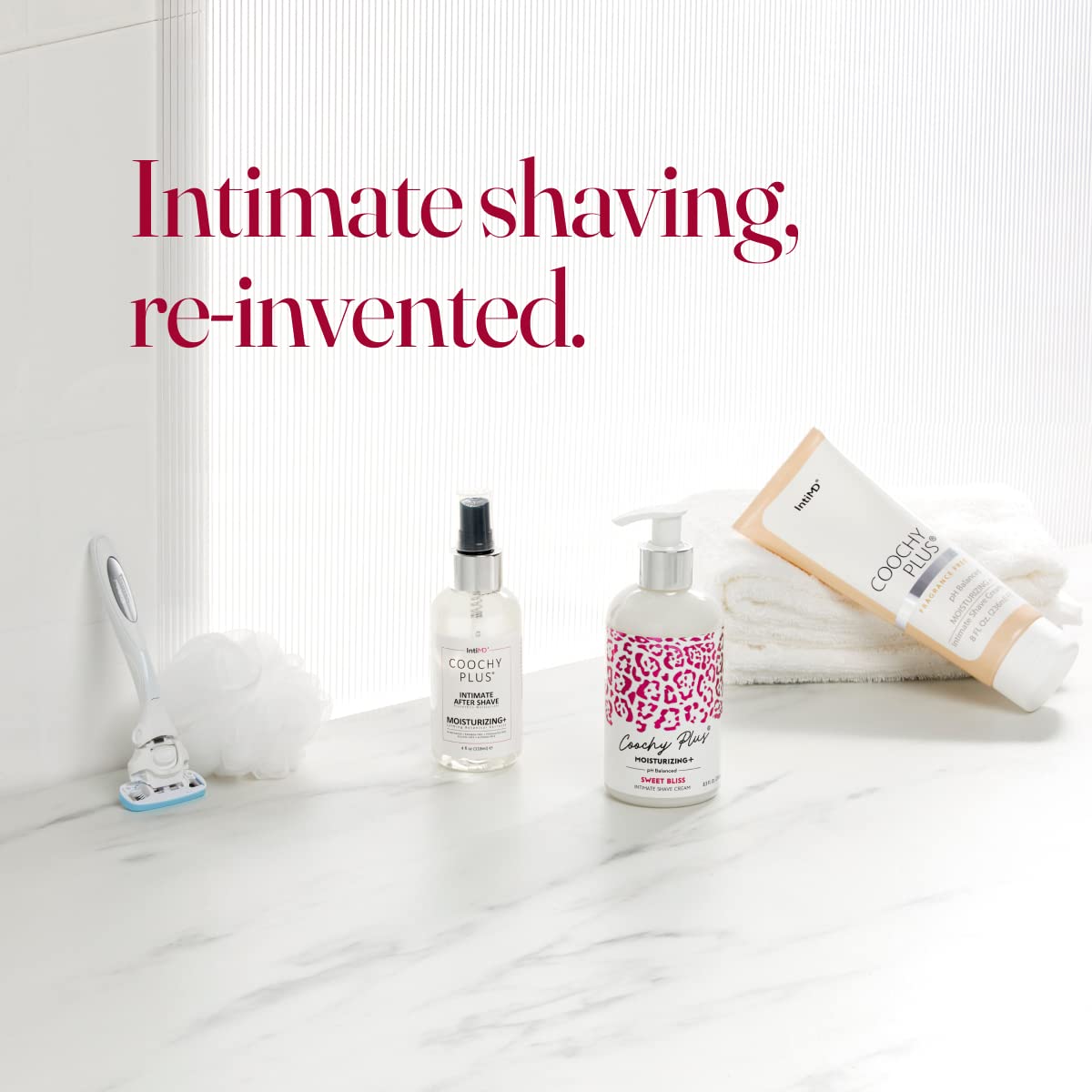 IntiMD Coochy Plus envase práctico y diseño ergonómico