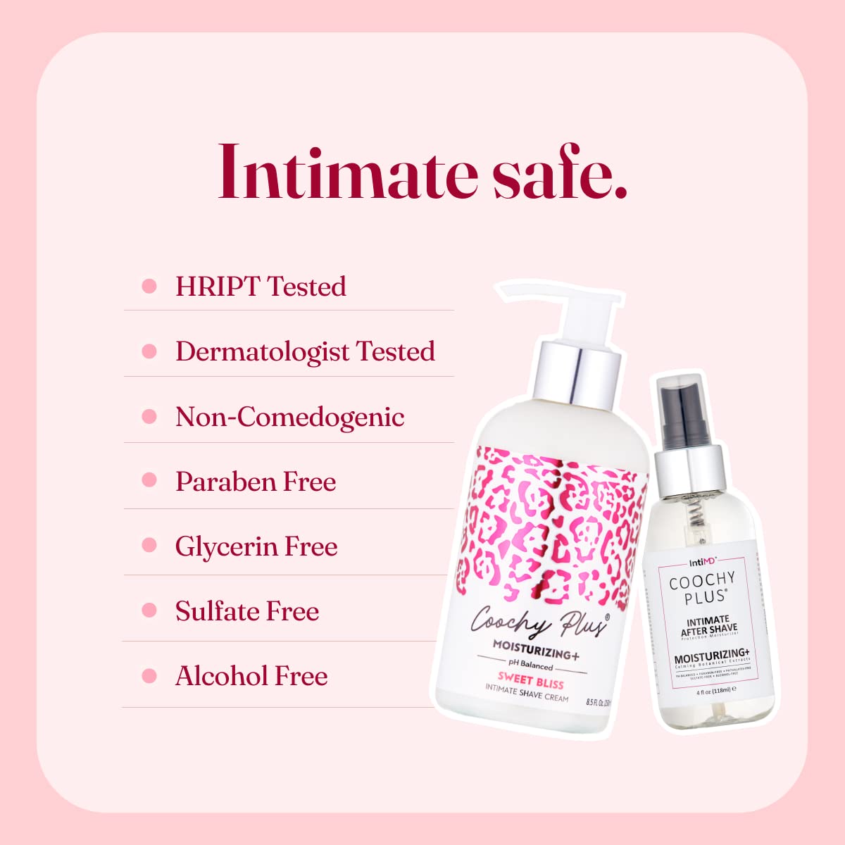 IntiMD Coochy Plus protección contra irritaciones de afeitado