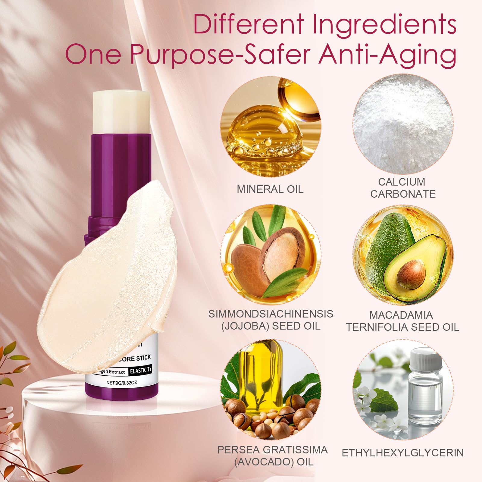 Aplicación suave de Intrestio Calcium Multi Balm sobre la piel para hidratación rápida.
