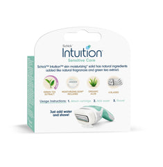 Schick Intuition embalaje variado para ahorro y conveniencia en el kit