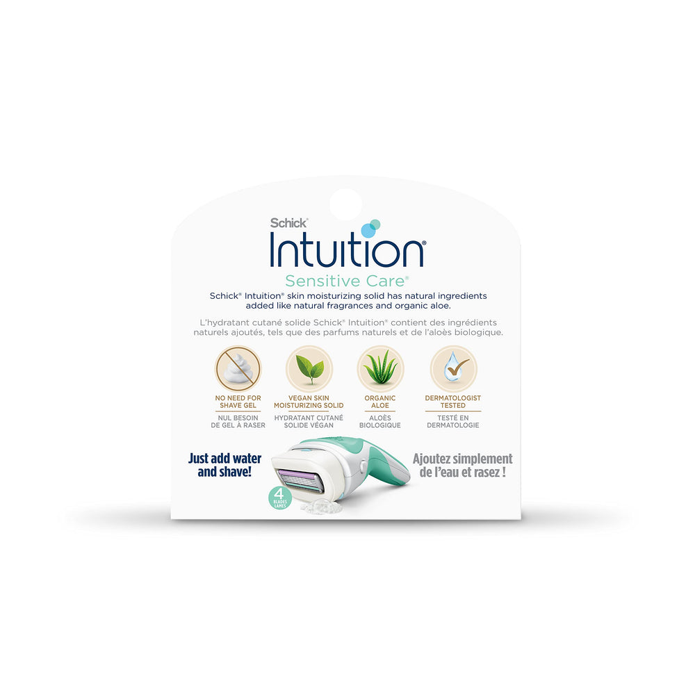 INTUITION Schick Sensitive Care Compatibilidad con mango Intuition