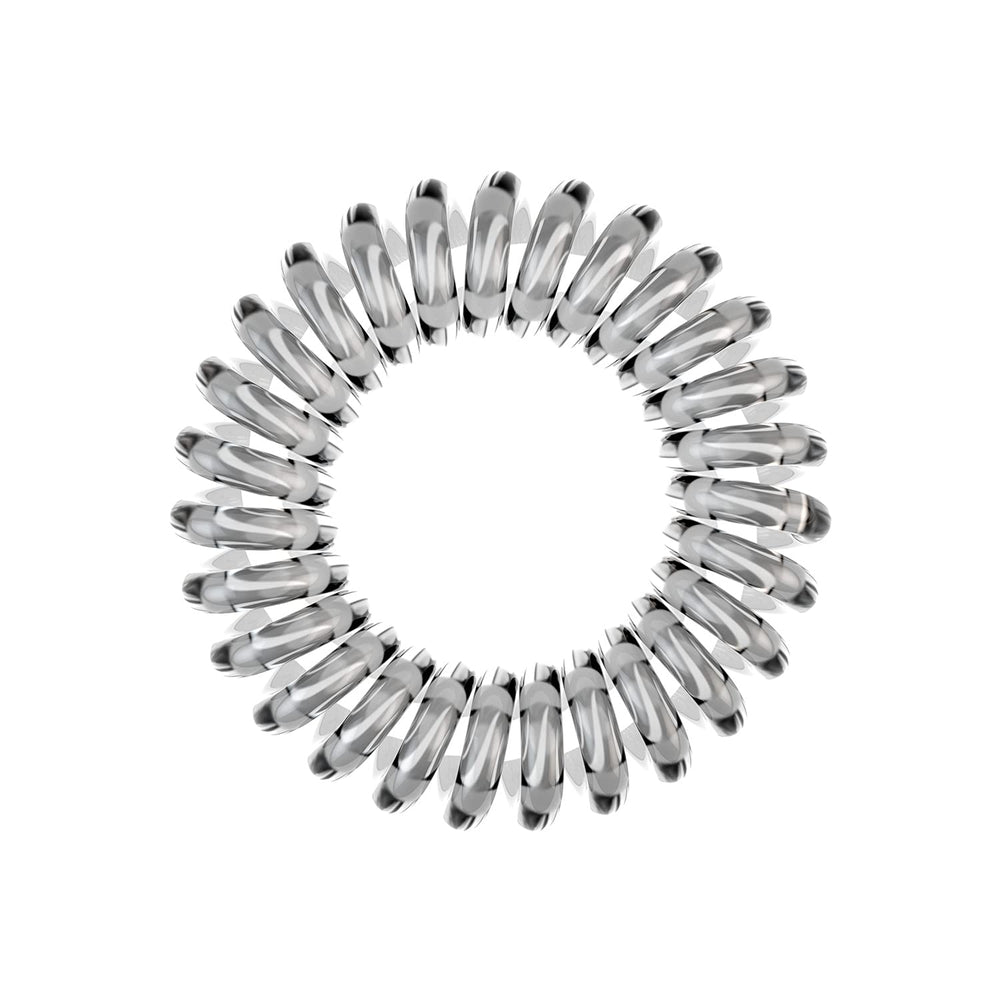 invisibobble Potencia espiral cristal claro, perfecto para cabello grueso y ondas definidas