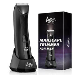 INVJOY Manscape Trimmer con luz para un acabado preciso en zonas sensibles