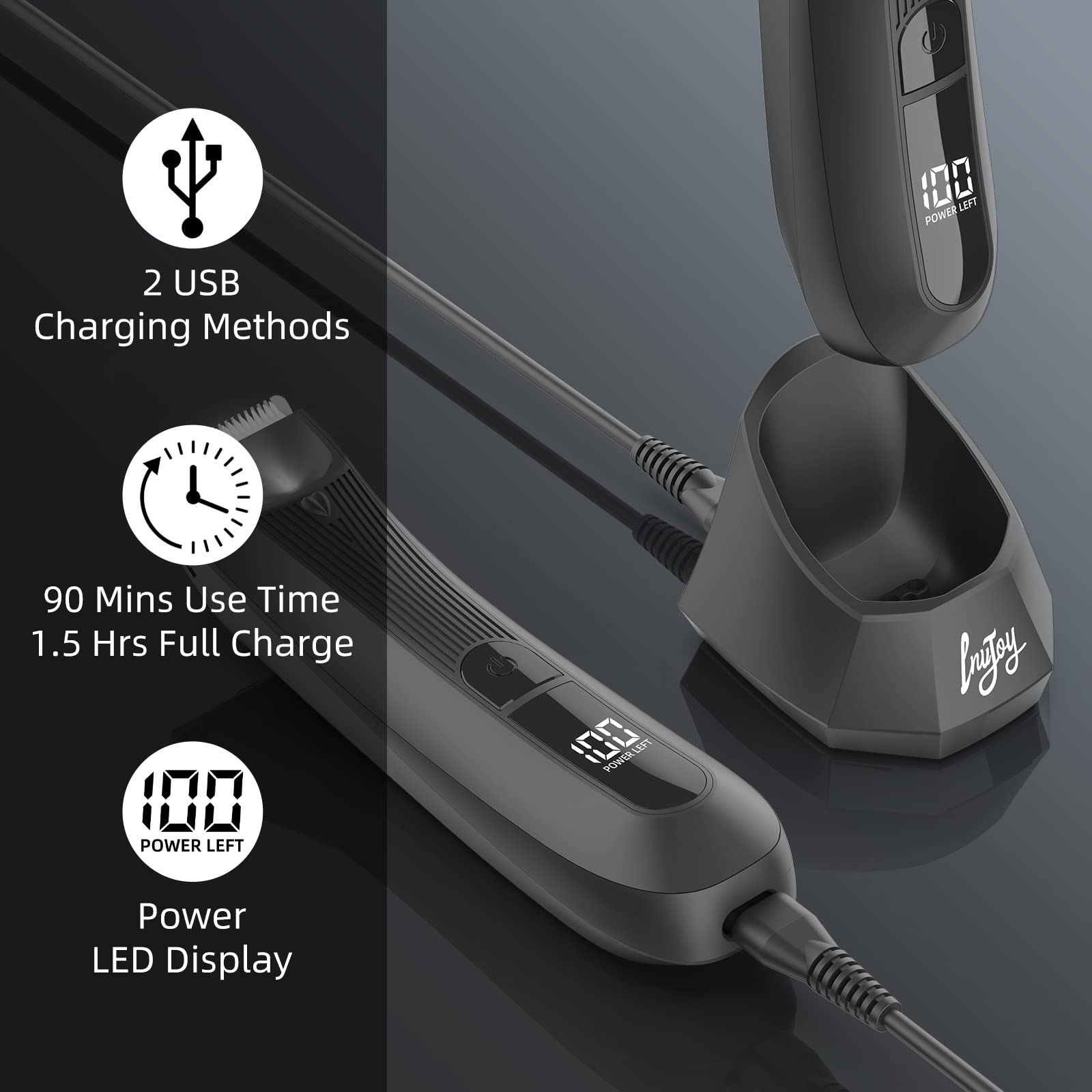 INVJOY Uso sin cables para mayor flexibilidad en cualquier lugar