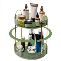 INVSSENE estante-cosméticos-bano-rotatorio ideal para perfumes y esmaltes.