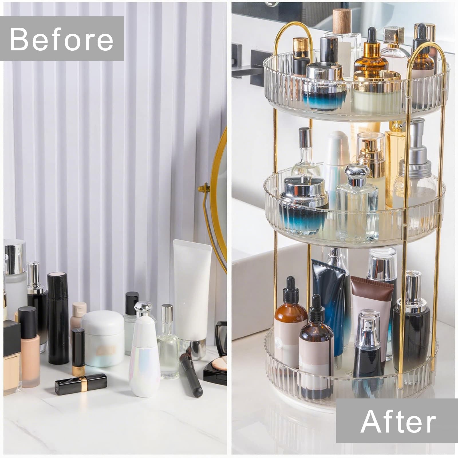 INVSSENE organizador versátil para baño, tocador y cocina