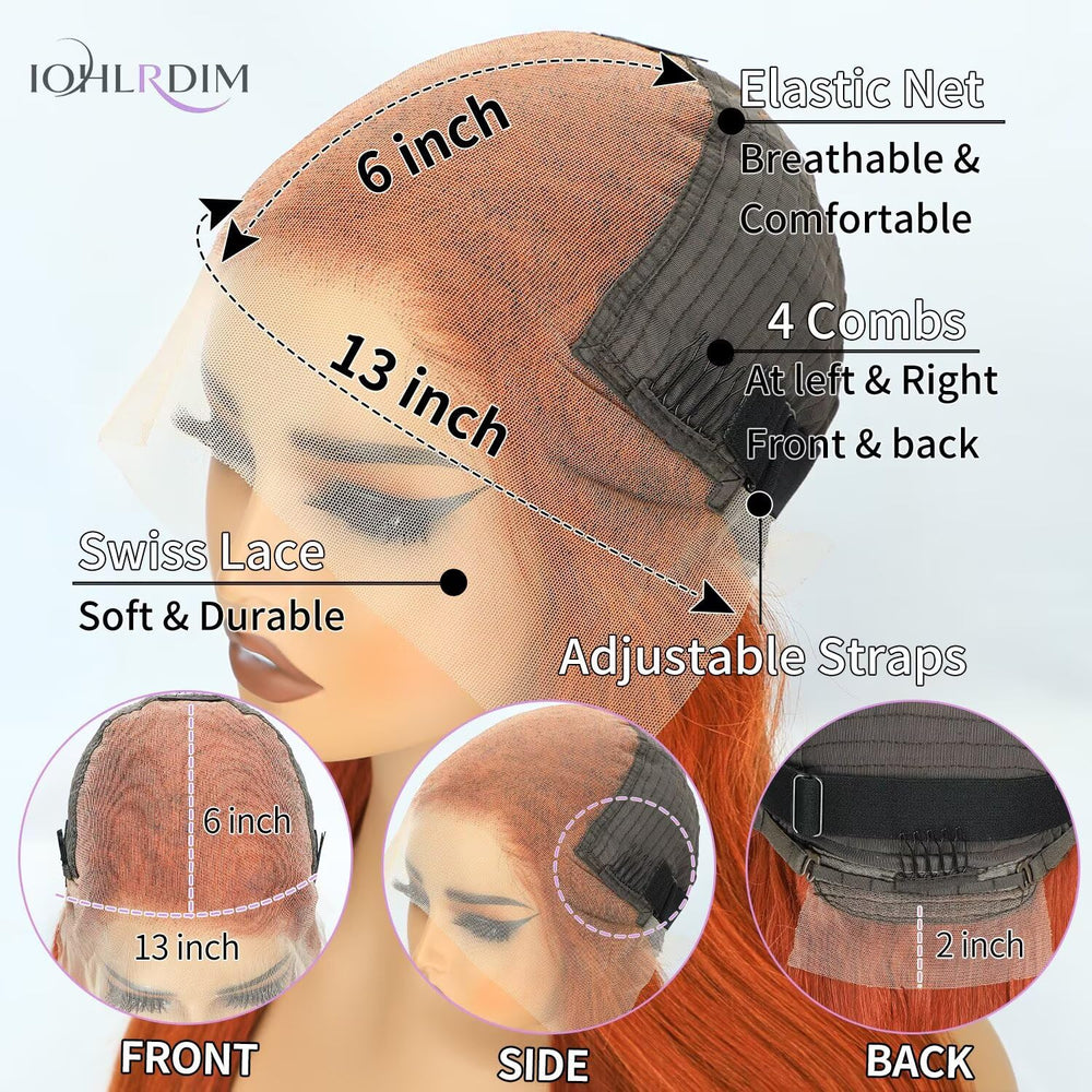 Nudos descoloridos y bordes precortados IOHLRDIM para línea de cabello natural