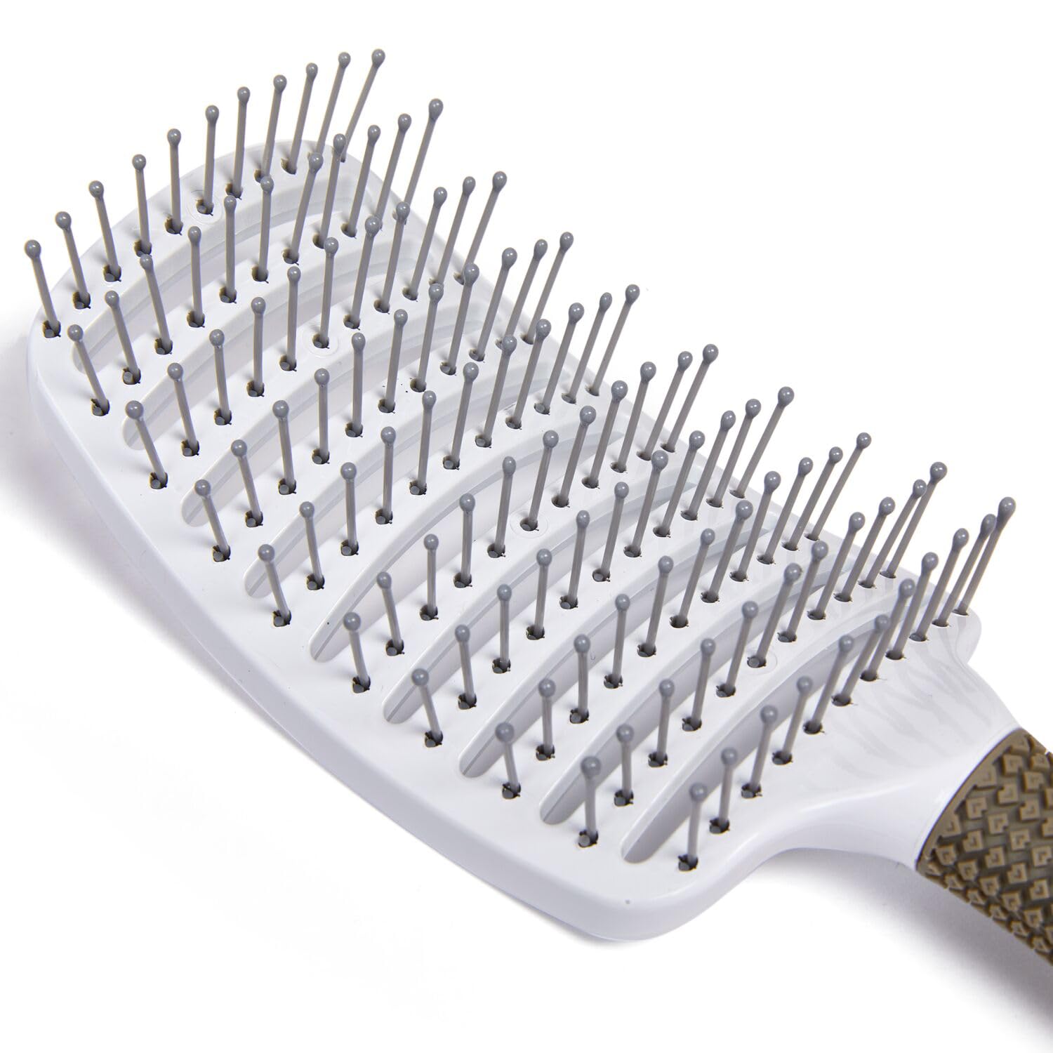Ion cepillo ventilado ideal para cabello largo y suave