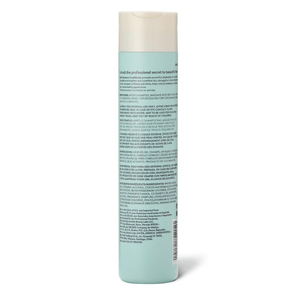 Ion Condicionador textura cremosa para cabello sedoso y manejable.