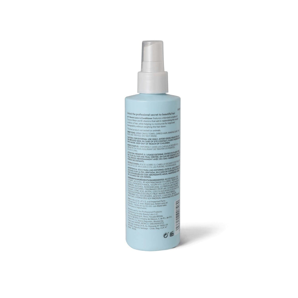 Ion Miracle Leave In: textura cremosa para aplicación suave.