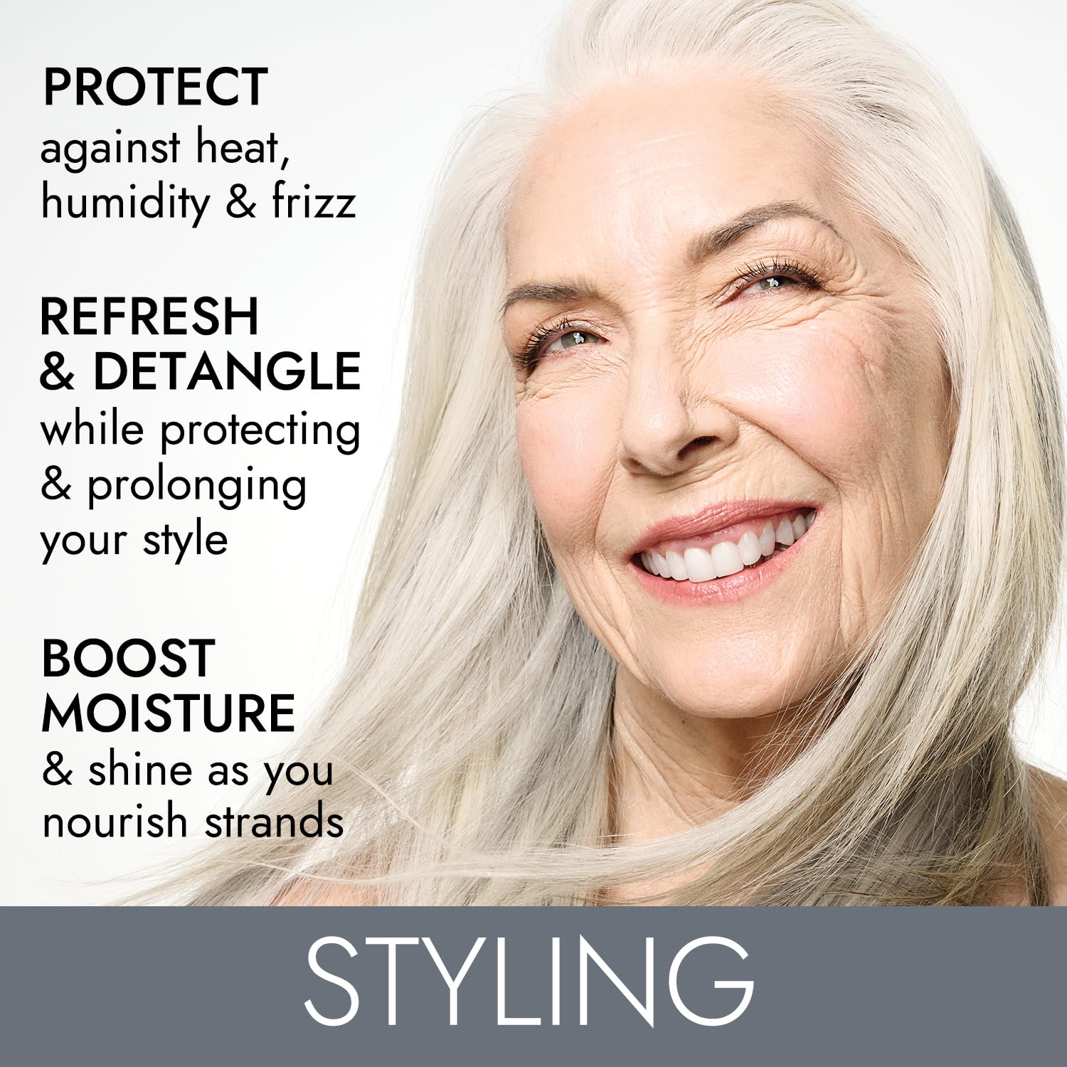 ion Silk Drops: fórmula ligera que no apelmaza el cabello.