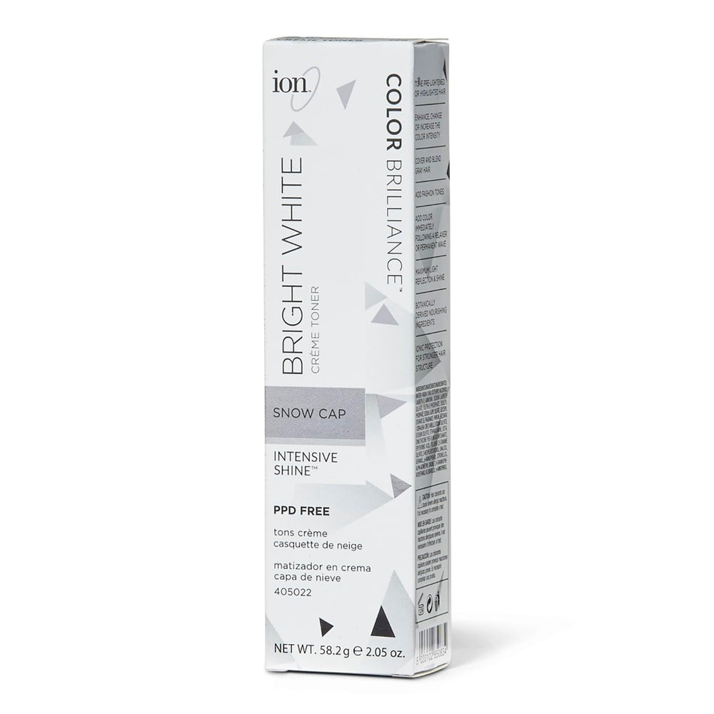 Ion Snow Cap tonico crema: aplicación suave para tono iluminado y uniforme.
