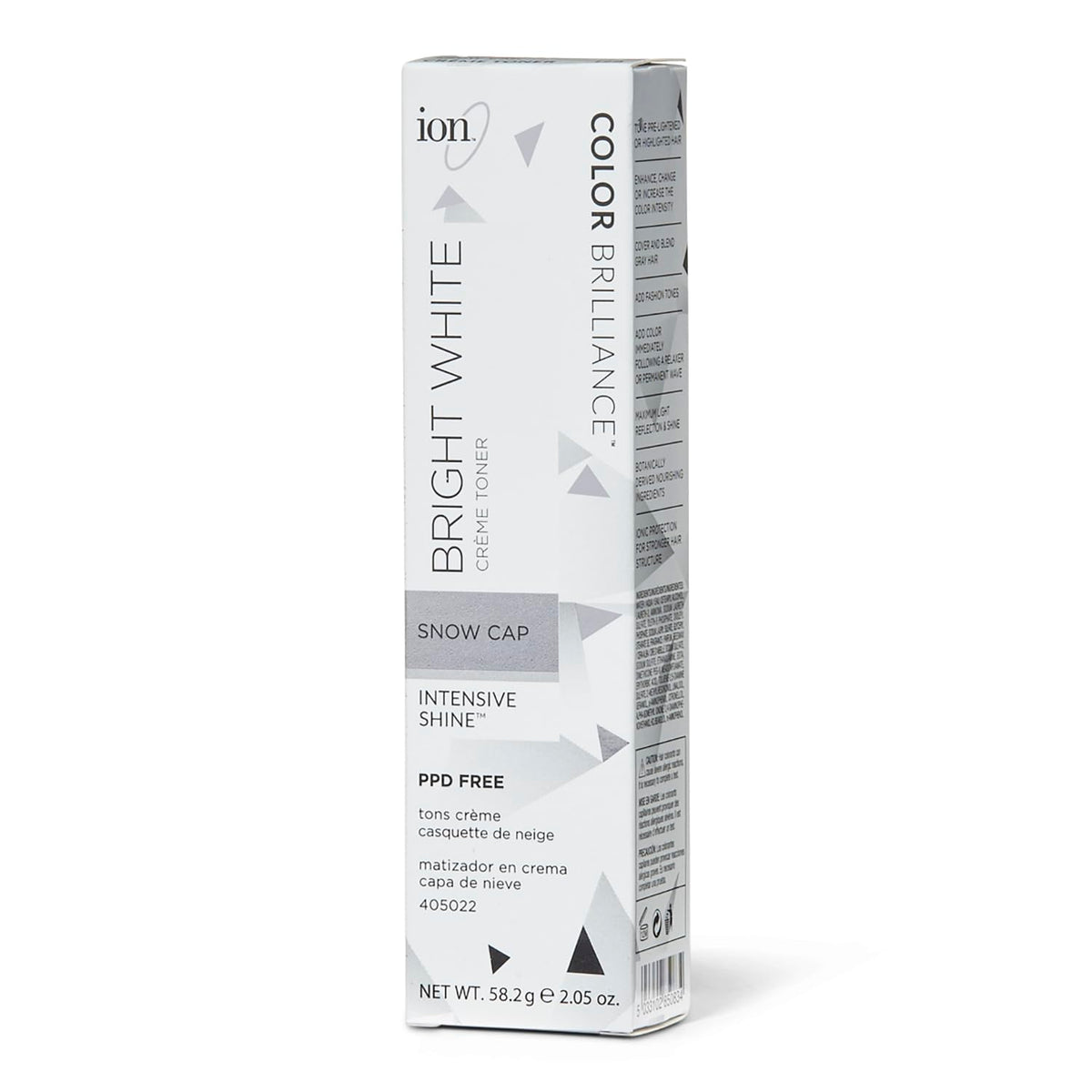Ion Snow Cap tonico crema: aplicación suave para tono iluminado y uniforme.