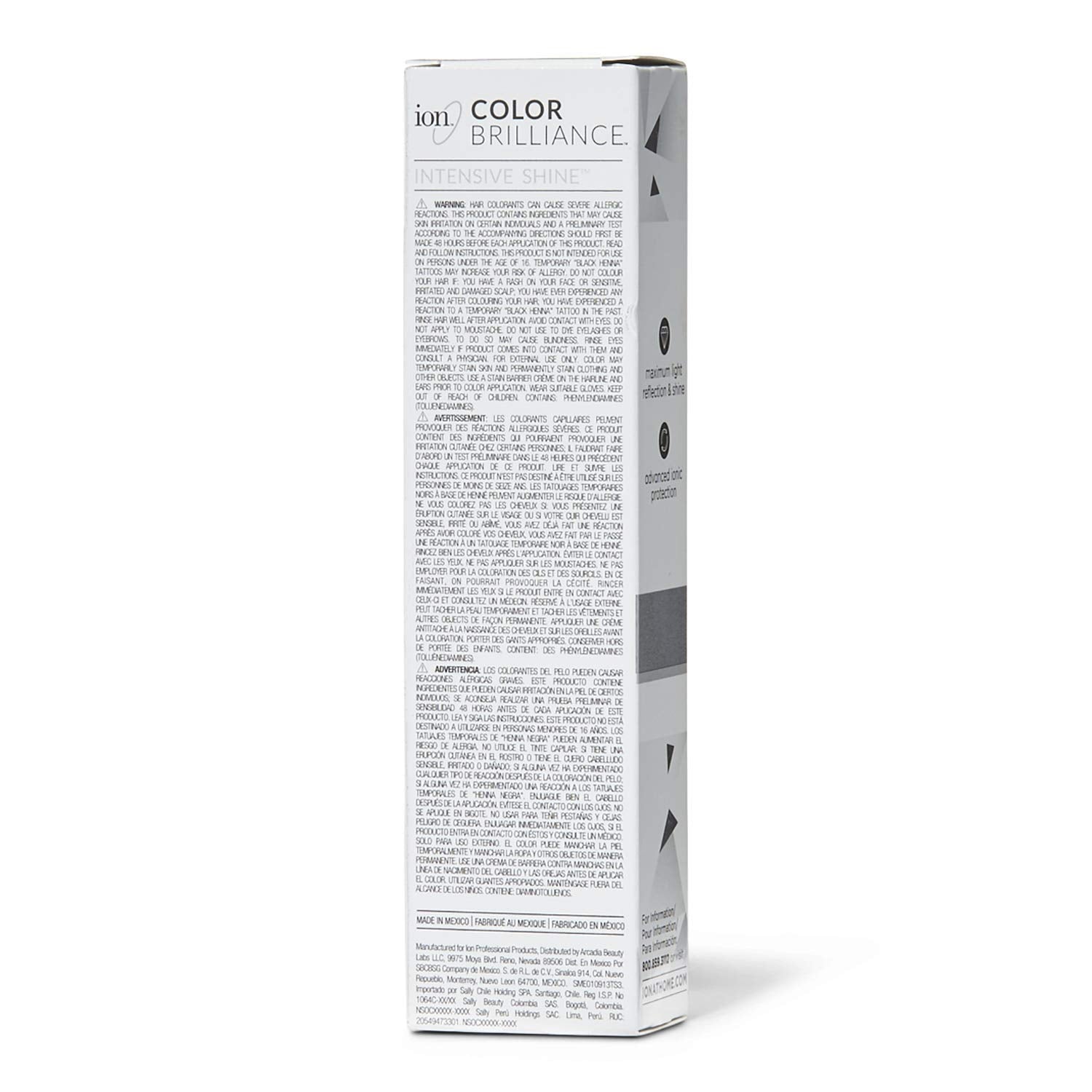Ion Snow Cap tonico crema para neutralizar tonos fríos indeseados.